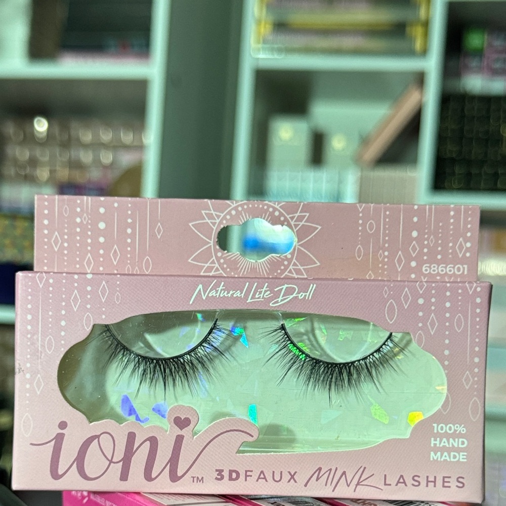 Ioni 3D Faux Mink Lashes - Natural Lite Doll